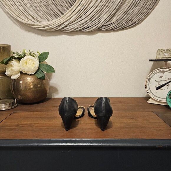 Dumond Rhinestone Kitten Heels Sz 36 (US 5.5) - Picture 5 of 9